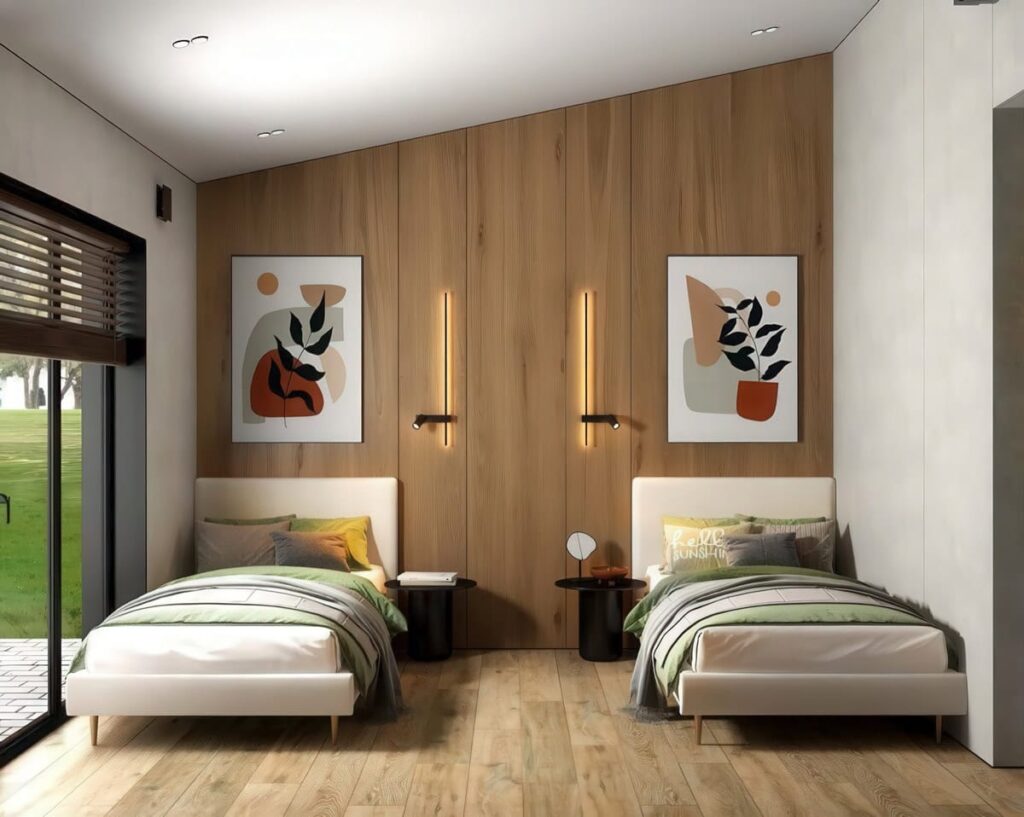 Modulhaus 127 m² — Visualisierung