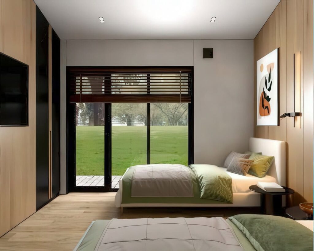 Modulhaus 127 m² — Visualisierung