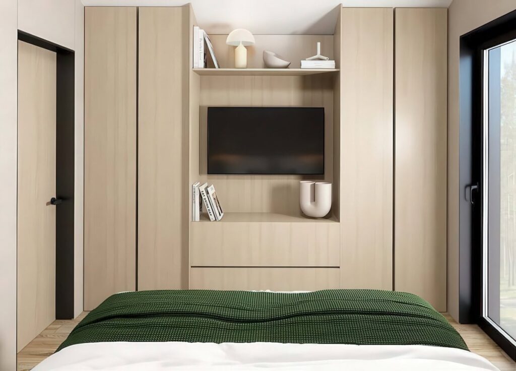 Modulhaus 46 m² — Visualisierung