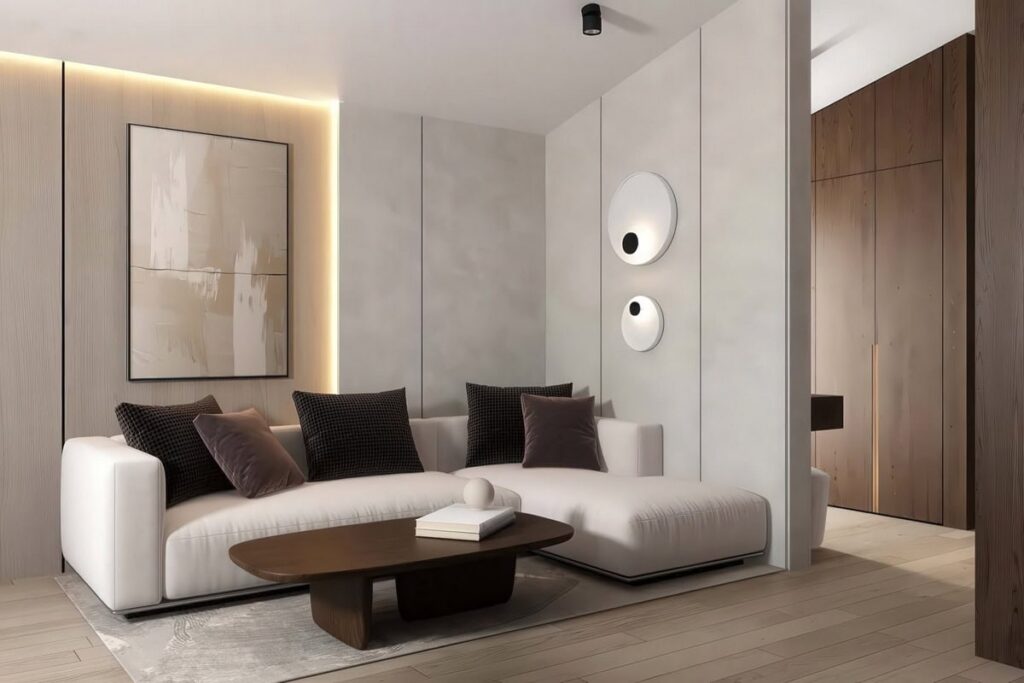 Modulhaus 98 m² — Visualisierung