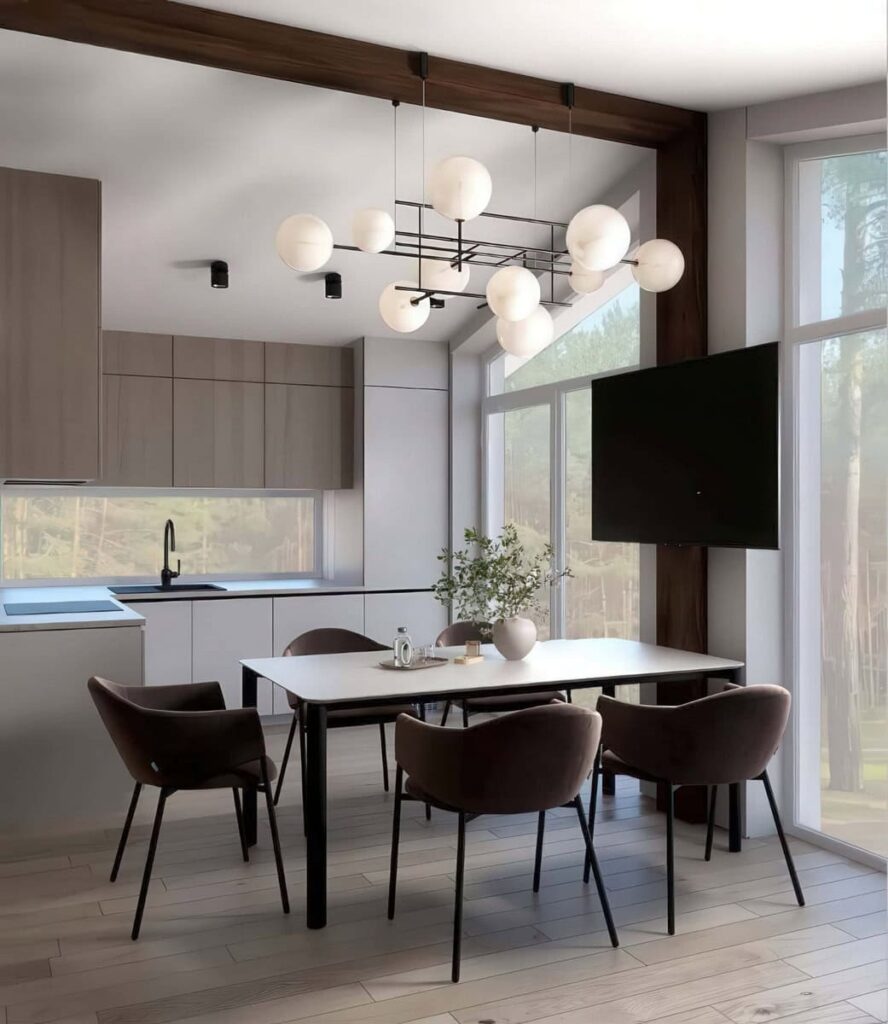 Modulhaus 98 m² — Visualisierung